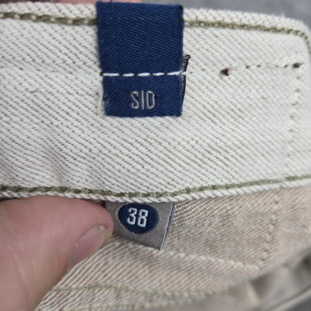 Citizens of Humanity Sid Pants Jeans Men's 38x30 Beige Sand Regular Straight USA
